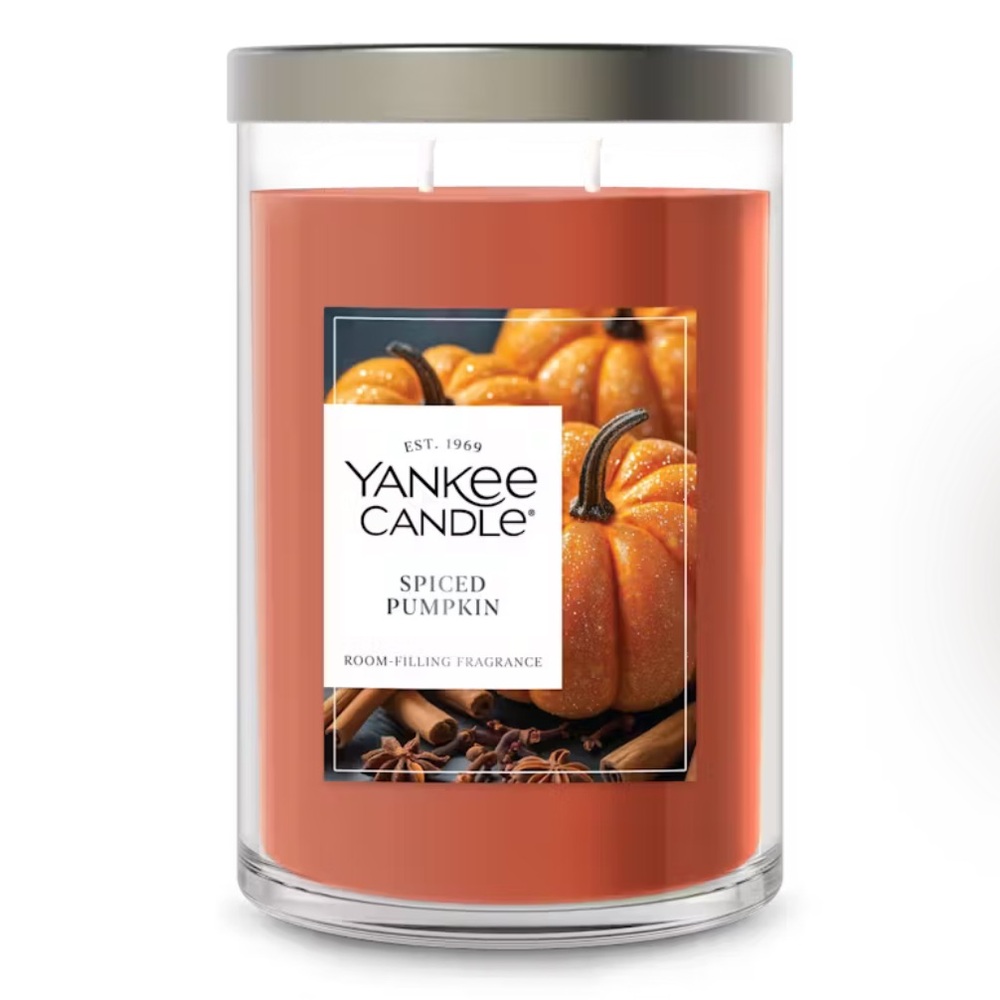 Yankee Candle‎ Spiced Pumpkin in Warm Orange